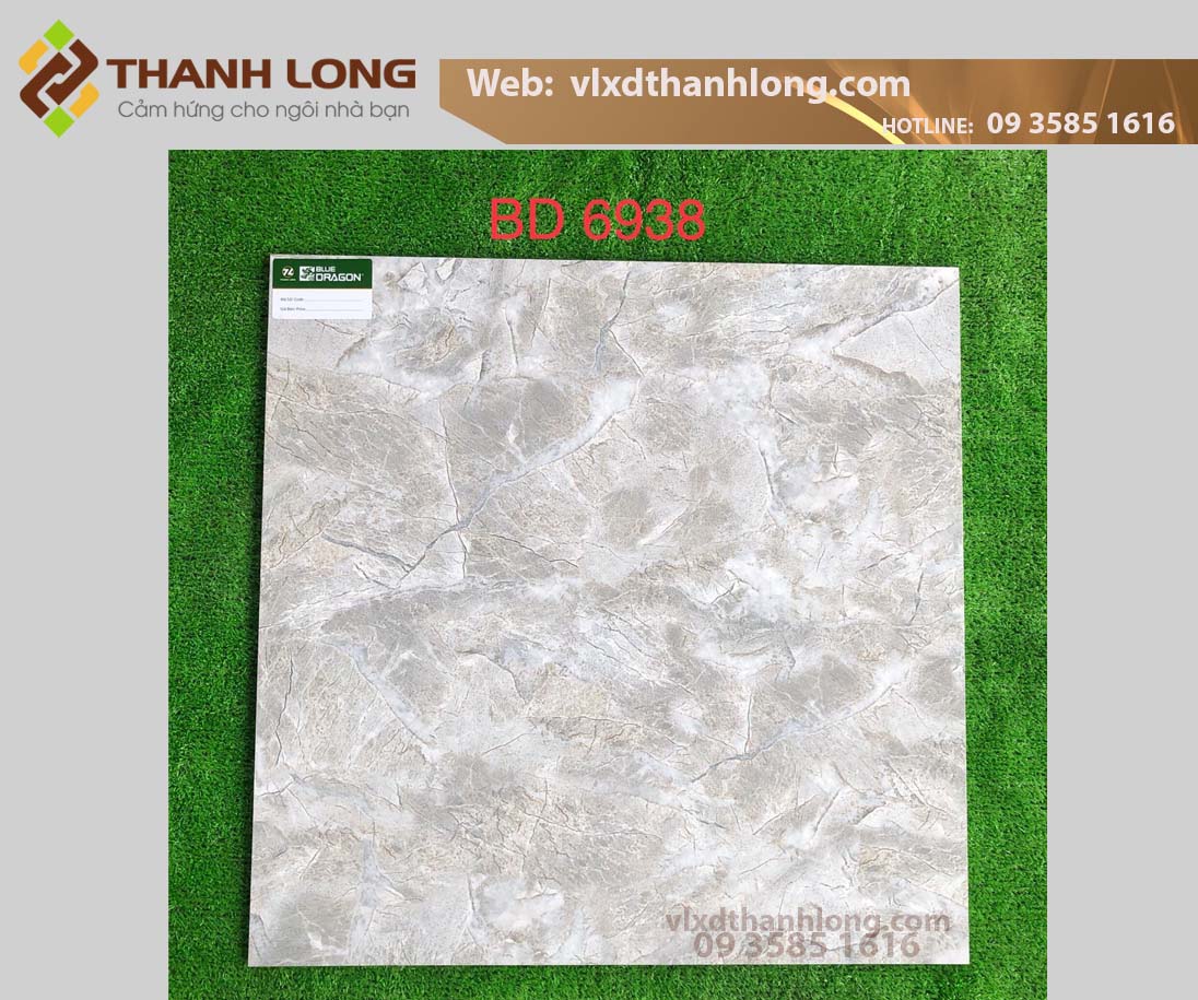 (60x60) Đá Bán Sứ Mờ (1t = 4v = 1.44m2)